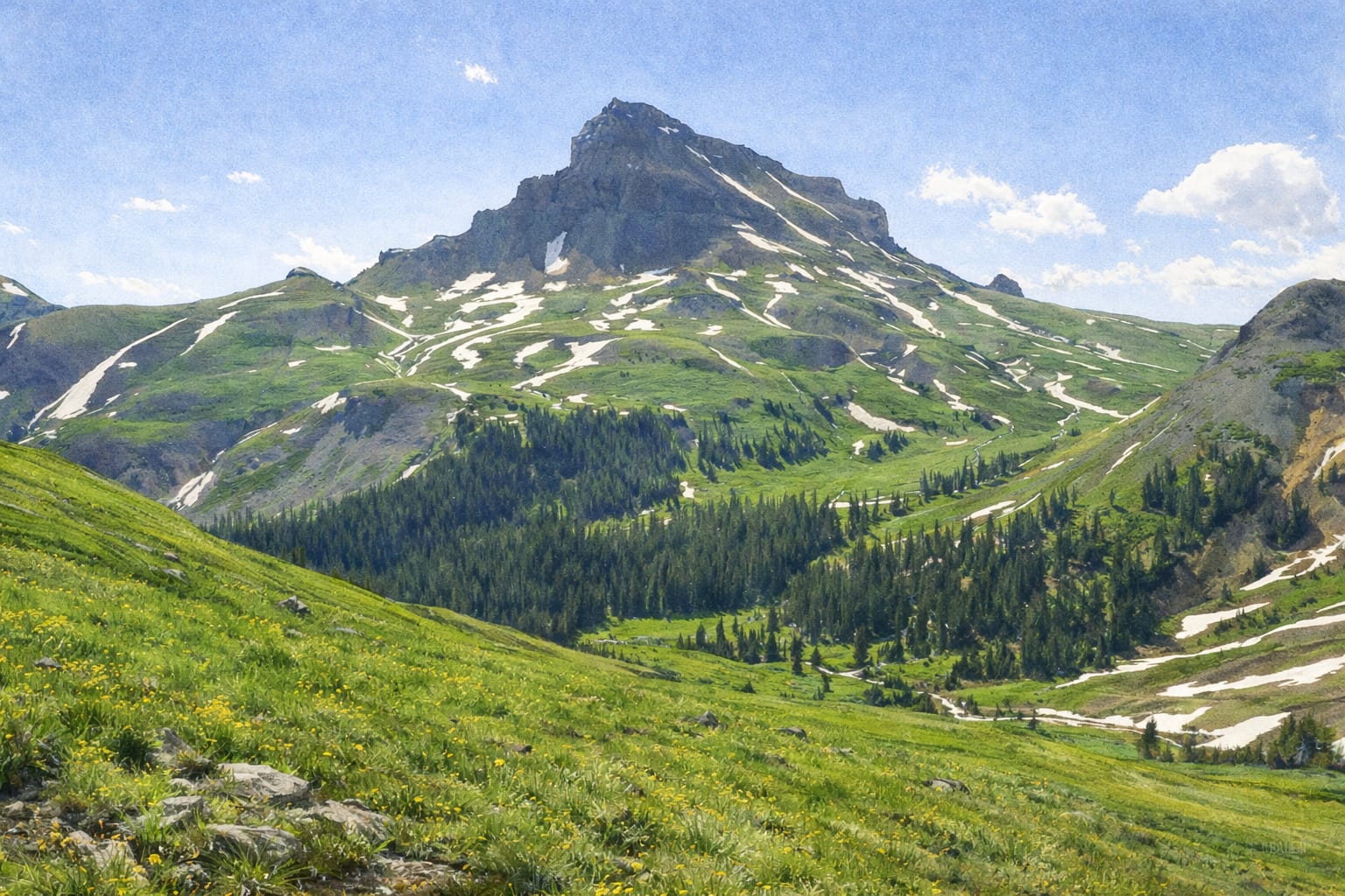 Uncompahgre Peak - Colorado 14er